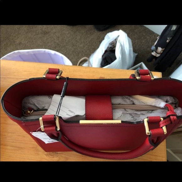 Calvin Klein brand new red purse!